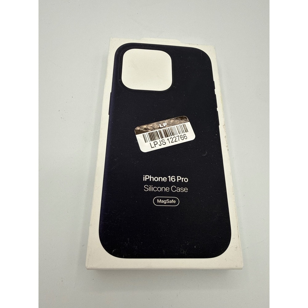 Apple Silicone Case iPhone 16 Pro Midnight Blue MagSafe Protective